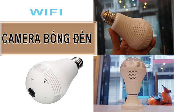 CAMERA NGỤY TRANG HÌNH BÓNG ĐÈN